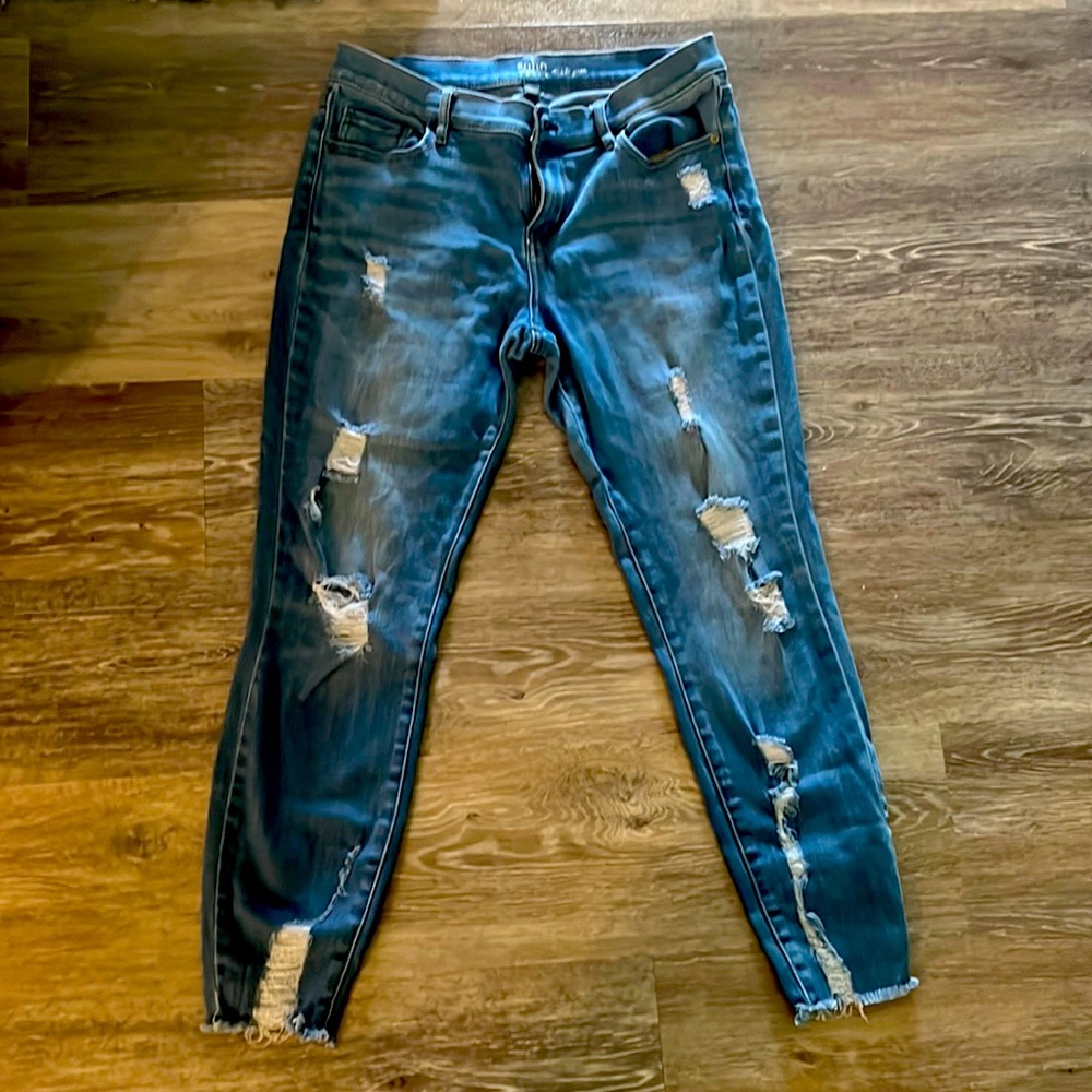 Soho Blue ankle jeans Sz 10